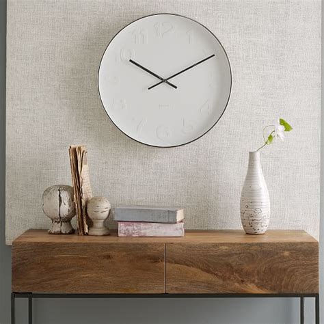 west elm large wall clocks.